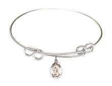 Load image into Gallery viewer, St. Maron Custom Bangle - Silver