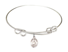 Load image into Gallery viewer, St Norbert of Xanten Custom Bangle - Silver