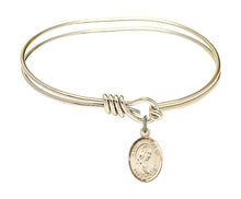 Load image into Gallery viewer, St. Philomena Custom Bangle - Gold Filled