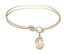 Load image into Gallery viewer, St. Veronica Custom Bangle - Gold Filled