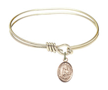 Load image into Gallery viewer, St. Adrian of Nicomedia Custom Bangle - Gold Filled