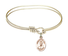 Load image into Gallery viewer, Blessed Miguel Pro Custom Bangle - Gold Filled