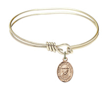 Load image into Gallery viewer, St. Damien of Molokai Custom Bangle - Gold Filled