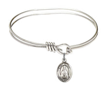 Load image into Gallery viewer, St. Blaise Custom Bangle - Silver