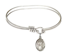 Load image into Gallery viewer, St. David of Wales Custom Bangle - Silver
