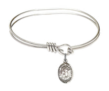Load image into Gallery viewer, St. John the Baptist Custom Bangle - Silver