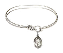 Load image into Gallery viewer, St. Philomena Custom Bangle - Silver