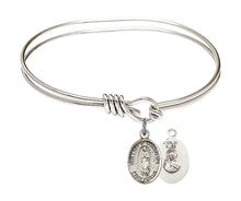 Load image into Gallery viewer, Our Lady of Guadalupe Custom Bangle - Silver