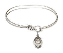 Load image into Gallery viewer, St. Colette Custom Bangle - Silver