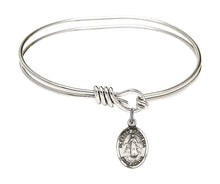 Load image into Gallery viewer, Blessed Karolina Kozkowna Custom Bangle - Silver