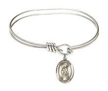 Load image into Gallery viewer, St. Ronan Custom Bangle - Silver