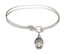 Load image into Gallery viewer, St. Thomas A. Becket Custom Bangle - Silver
