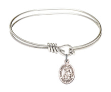 Load image into Gallery viewer, St. Adrian of Nicomedia Custom Bangle - Silver