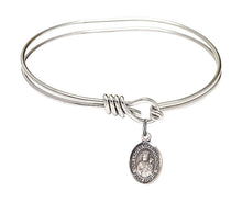 Load image into Gallery viewer, Our Lady of Czestochowa Custom Bangle - Silver