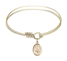 Load image into Gallery viewer, The Lord Is My Shepherd Custom Bangle - Gold Filled