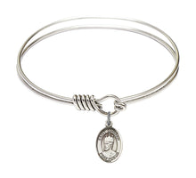 Load image into Gallery viewer, St. Edward the Confessor Custom Bangle - Silver