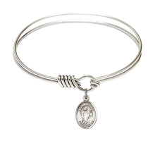 Load image into Gallery viewer, St. Richard Custom Bangle - Silver
