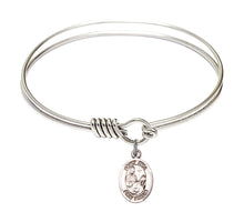 Load image into Gallery viewer, St. Fina Custom Bangle - Silver