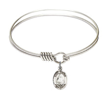Load image into Gallery viewer, St. Theodora Custom Bangle - Silver