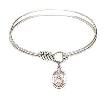 Load image into Gallery viewer, St. Daria Custom Bangle - Silver