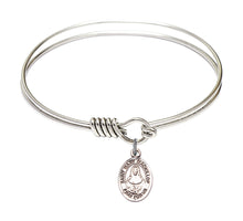 Load image into Gallery viewer, St. Mary Mackillop Custom Bangle - Silver