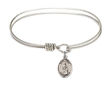 Load image into Gallery viewer, St. Anne Custom Bangle - Silver