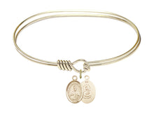 Load image into Gallery viewer, Scapular Custom Bangle - Gold Filled