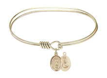 Load image into Gallery viewer, Our Lady of Guadalupe Custom Bangle - Gold Filled