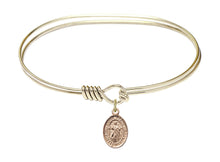Load image into Gallery viewer, Divine Mercy Custom Bangle - Gold Filled