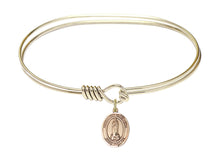 Load image into Gallery viewer, Our Lady of Kibeho Custom Bangle - Gold Filled