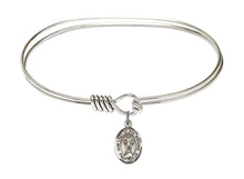 Load image into Gallery viewer, Our Lady of All Nations Custom Bangle - Silver