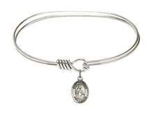 Load image into Gallery viewer, St. Remigius of Reims Custom Bangle - Silver