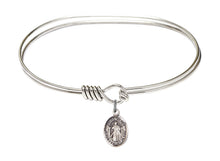 Load image into Gallery viewer, Divine Mercy Custom Bangle - Silver