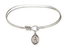 Load image into Gallery viewer, St. Anne Custom Bangle - Silver