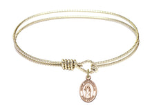 Load image into Gallery viewer, St. Columbkille Custom Bangle - Gold Filled