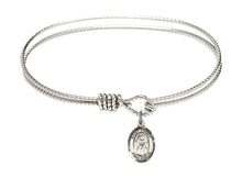 Load image into Gallery viewer, St. Louise de Marillac Custom Bangle - Silver