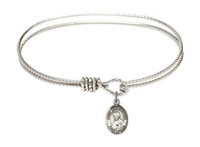 Load image into Gallery viewer, St. John Neumann Custom Bangle - Silver