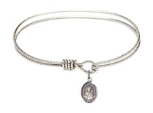 Load image into Gallery viewer, Our Lady of Czestochowa Custom Bangle - Silver