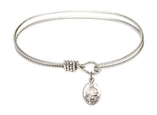 Load image into Gallery viewer, Pope Francis Custom Bangle - Silver