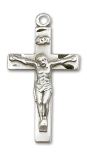 Crucifix Custom Pendant - Sterling Silver