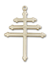 Load image into Gallery viewer, Marionite Cross Custom Pendant - Yellow Gold
