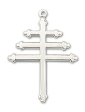 Load image into Gallery viewer, Marionite Cross Custom Pendant - Sterling Silver
