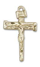 Load image into Gallery viewer, Nail Crucifix Custom Pendant - Yellow Gold
