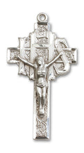 Load image into Gallery viewer, Crucifix Custom Pendant - Sterling Silver
