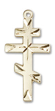 Load image into Gallery viewer, Cross Custom Pendant - Yellow Gold
