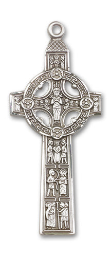 Scriptures Cross Custom Pendant - Sterling Silver