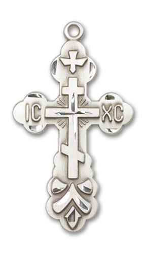 Cross Custom Pendant - Sterling Silver