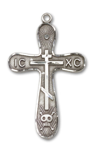 Cross Custom Pendant - Sterling Silver