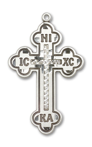 Cross Custom Pendant - Sterling Silver
