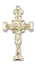 Load image into Gallery viewer, Crucifix Custom Pendant - Yellow Gold
